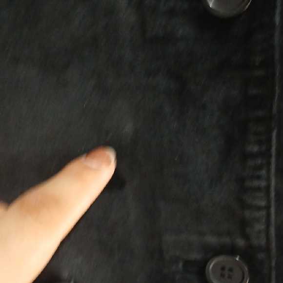 Black Suede Jacket with Fringe by [Brand] - Picture 6 of 16